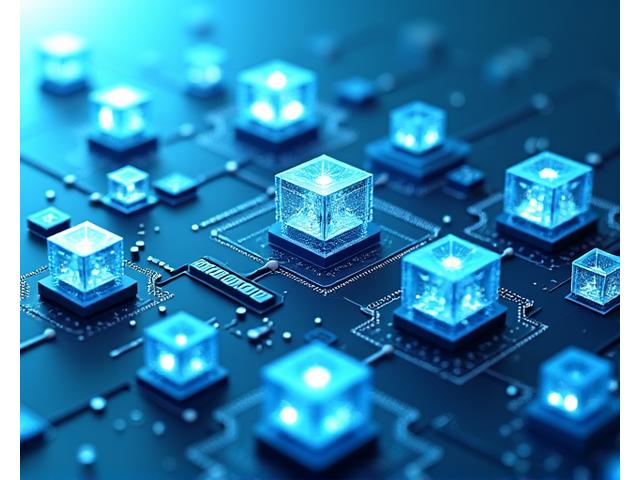 Diagramme cloud complexe montrant des clusters GPU auto-scalables, des serveurs de modèles avec équilibrage de charge, des caches et des connections multi-cloud, représentant une infrastructure IA haute performance.