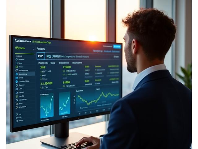Interface IA pour finance et conformité